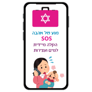 מגע של אהבה SOS הקלה מיידית לגזים